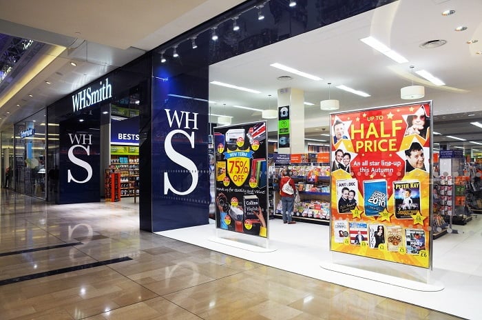 WH Smith boosted by performance at travel business