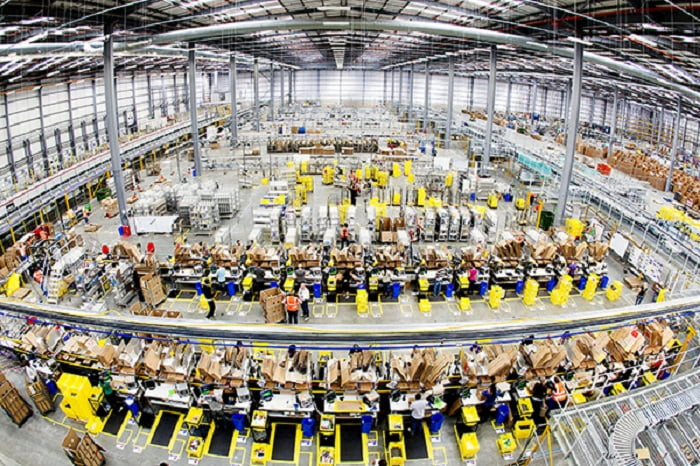 Amazon hit by slowing sales