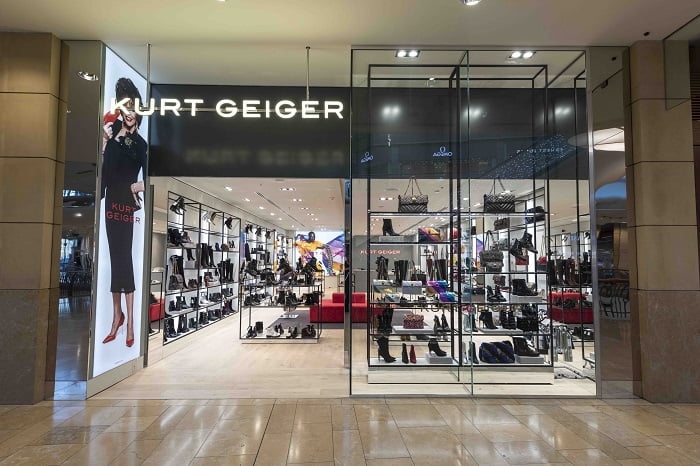 Kurt Geiger boosted by strong sales of accessories