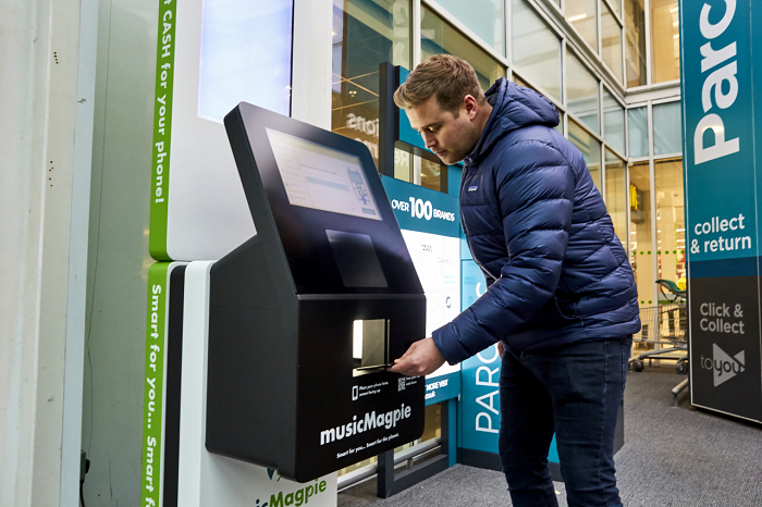 MusicMagpie and Asda complete rollout of SmartDrop Kiosks