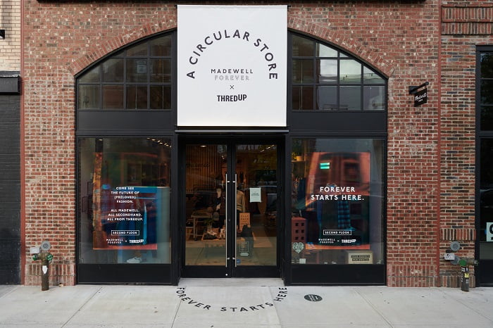 Madewell and ThredUp launch circular shopping experience