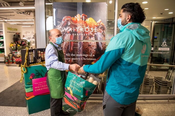 Deliveroo offers advent calendars in countdown to Christmas