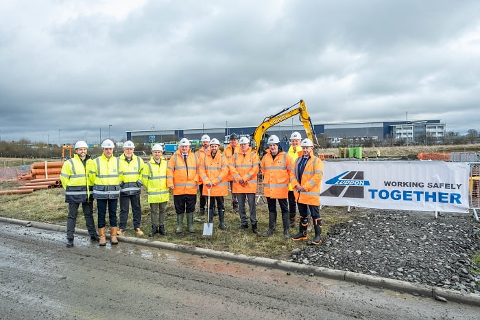 Work commences on extending and enhancing Co-op’s Newhouse distribution depot