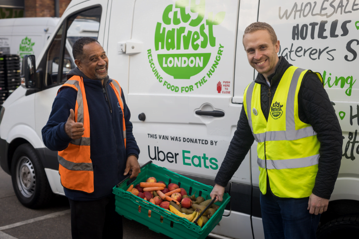 Uber Eats help to deliver 1 million + meals to London food banks