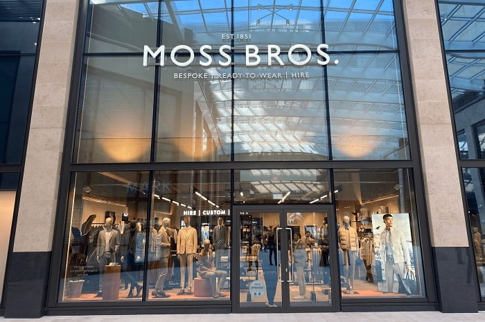 Moss Bros joins line-up at Victoria Place