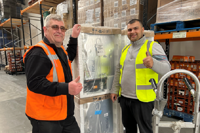 AO donates over 90 new fridges to FareShare