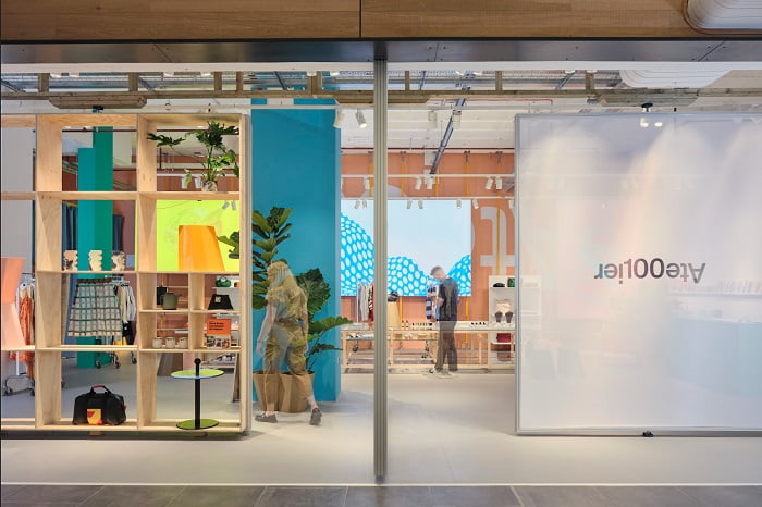 Ingka & H&M open first Atelier100 retail space
