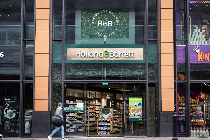 Holland & Barrett named a superbrand