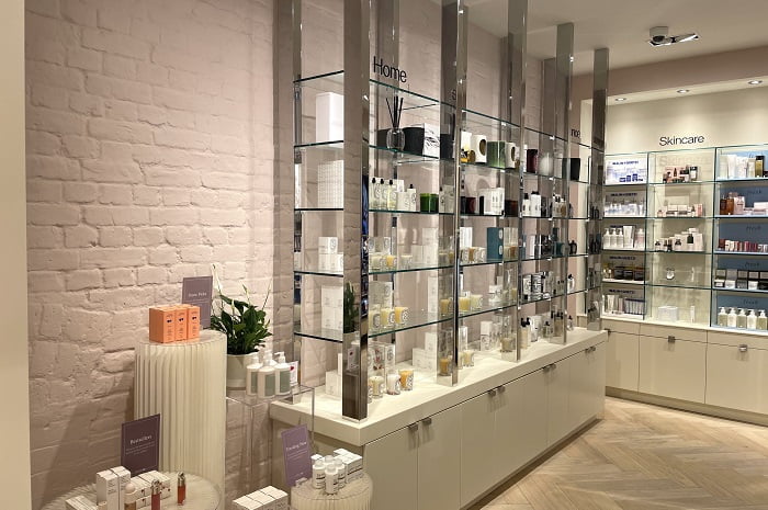 Space NK launches larger Covent Garden store