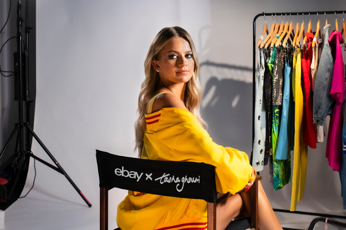 eBay signs pre-loved fashion deal with Tasha Ghouri