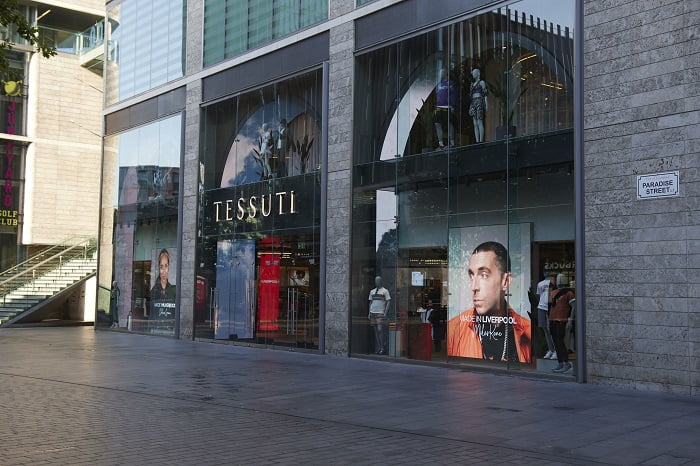 Tessuti opens global flagship at Liverpool ONE