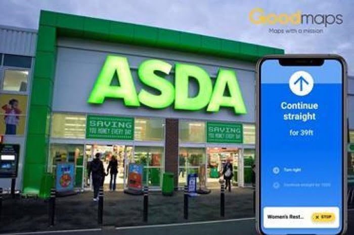 Asda expands trial of new indoor navigation tool for blind and partially sighted people