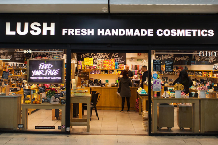 Lush Victoria Station opens with a new look