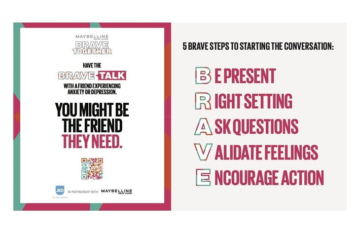 Maybelline New York launches free mental health training in colleges