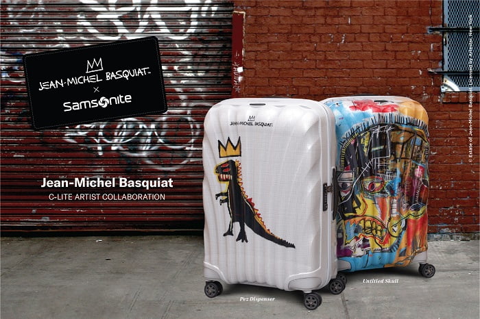 Samsonite collaborates with estate of Jean-Michel Basquiat