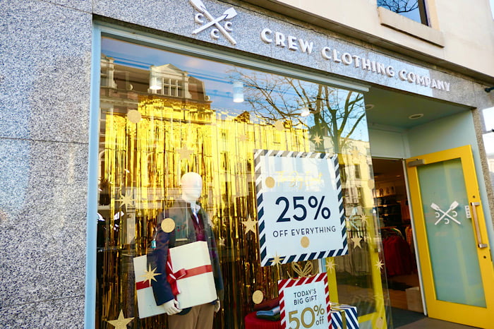 Crew Clothing reports strong Christmas trading