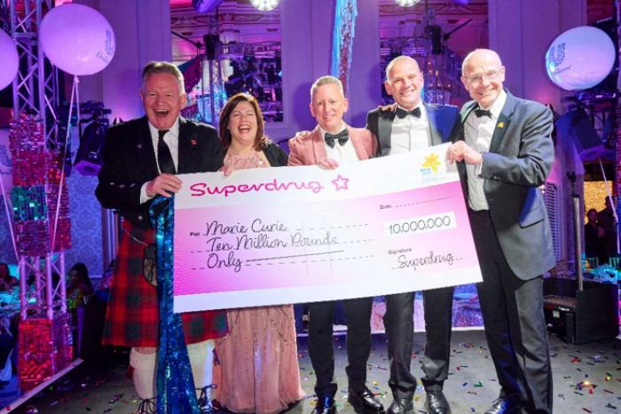Superdrug, Savers & Marie Curie partnership raises £10 million