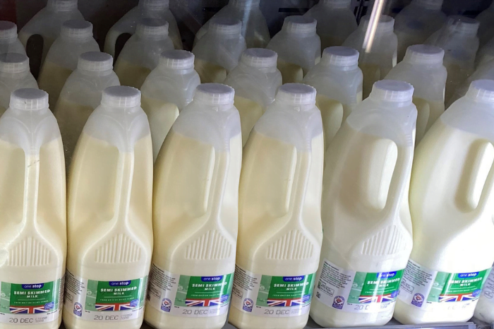 One stop moves to clear recyclable milk tops after trial
