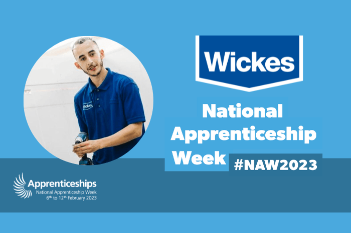 A great opportunity says Wickes Apprentice Nathan