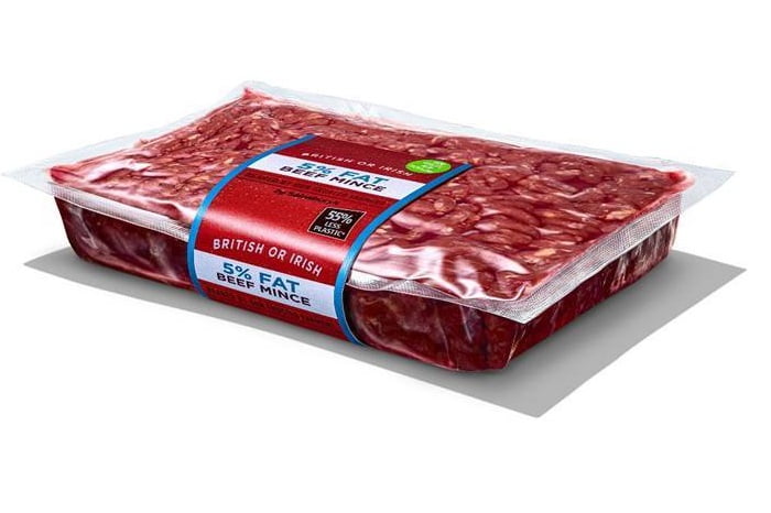 Sainsbury’s to save 450 tonnes of plastic each year by vacuum packing beef mince