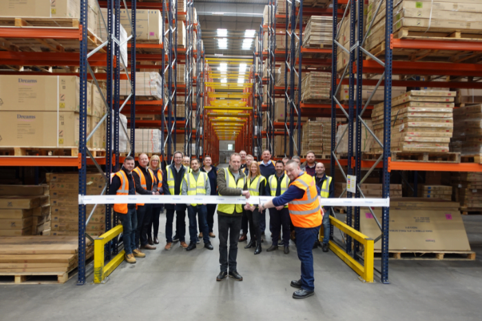 Dreams opens new 260,000 sq. ft. distribution warehouse in West Midlands