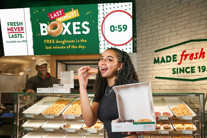 Krispy Kreme showcases ‘Made Fresh Daily’ credentials through free doughnuts offering