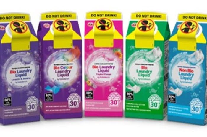 Sainsbury’s switches laundry detergent from plastic to cardboard