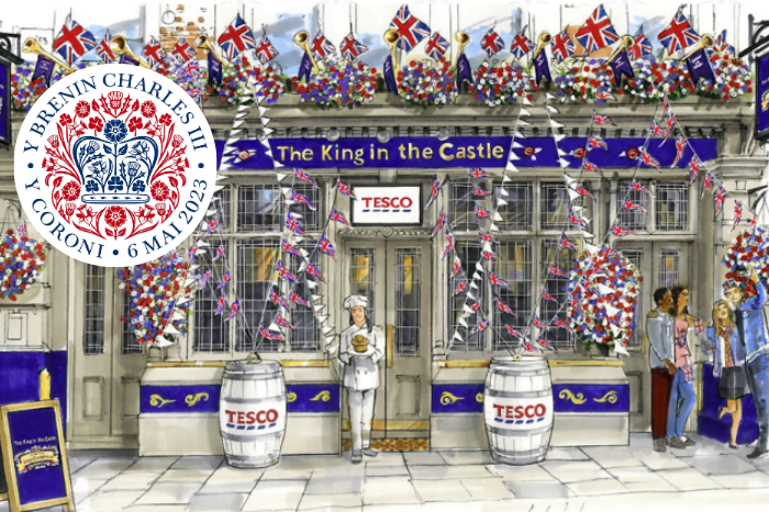 Tesco to open first-ever pub to celebrate the Coronation