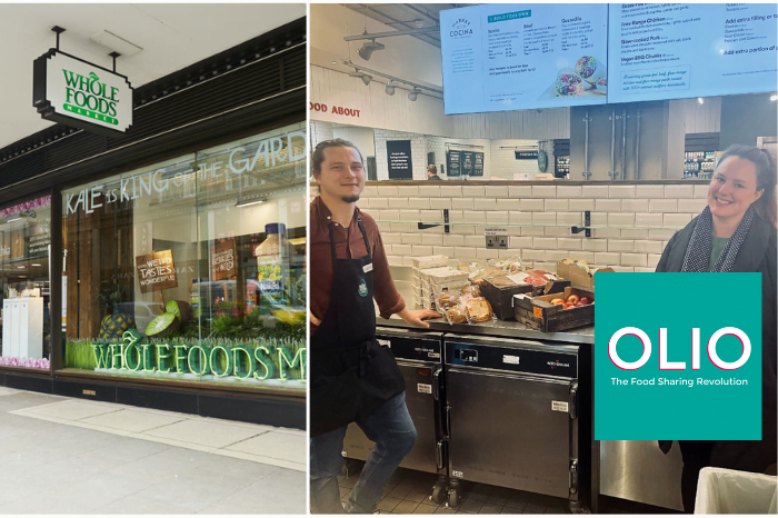 Olio and Whole Foods Market to tackle food waste in London