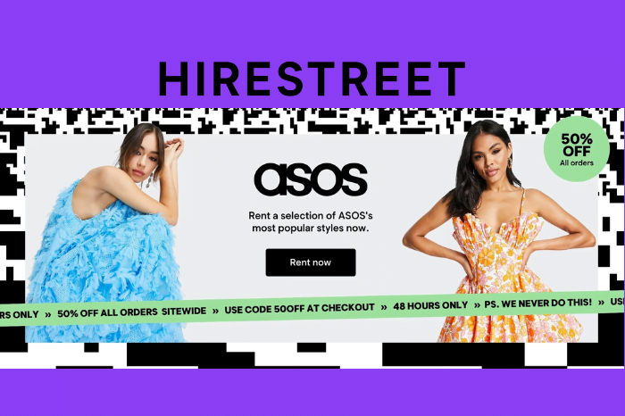 ASOS launches first ever rental collection on Hirestreet