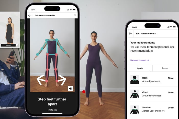 Zalando launches size advice based on customers own body measurements