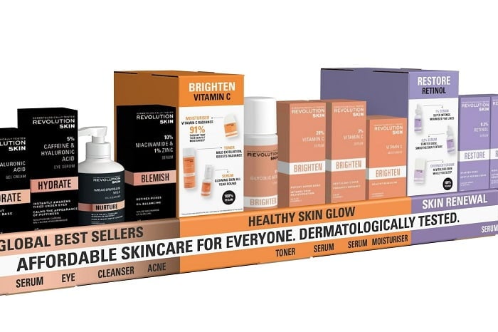 Revolution Beauty introduces skincare collection in Walgreens stores