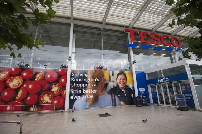 Tesco raises annual profit forecast after bumper festive sales