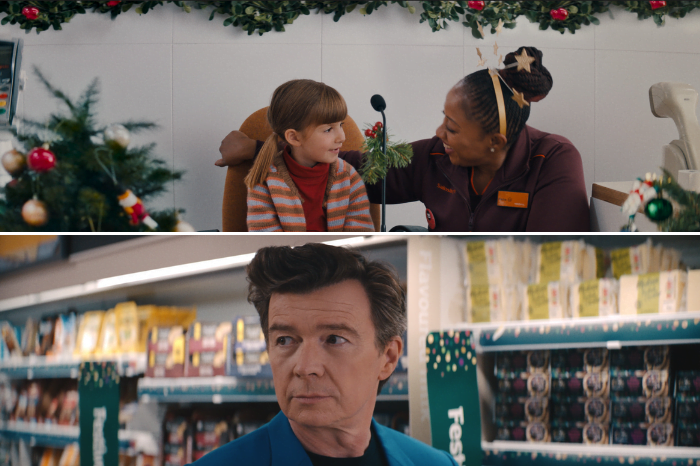 Sainsbury’s answers little girl’s big question about Santa… starring Rick Astley