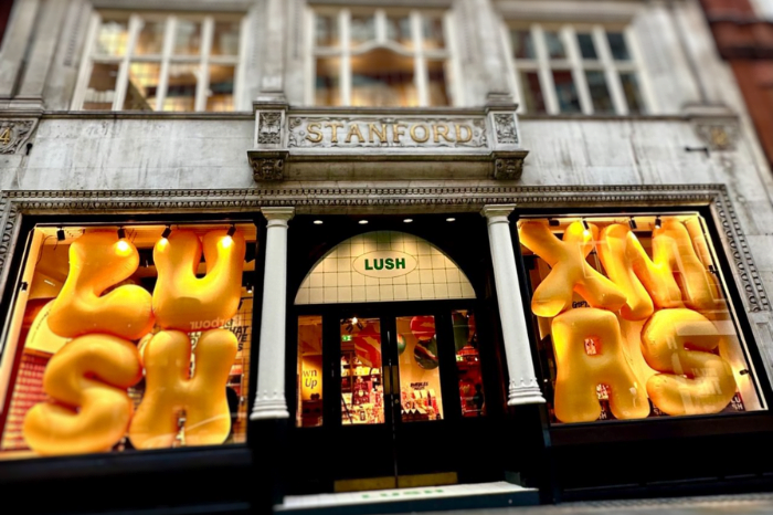 Lush reopens in Covent Garden, London