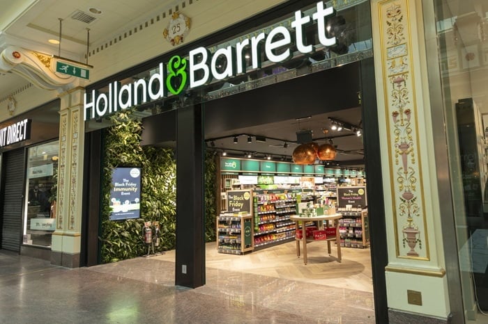 Holland & Barrett unveils Trafford Centre store