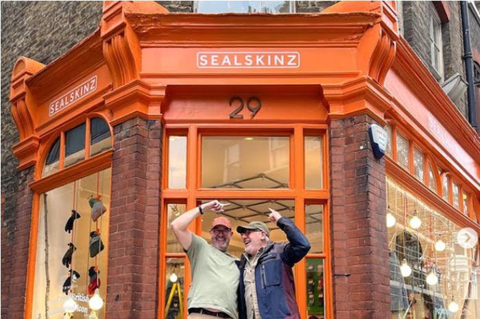 Ted Baker founder Ray Kelvin is back with Sealskinz pop-up in London