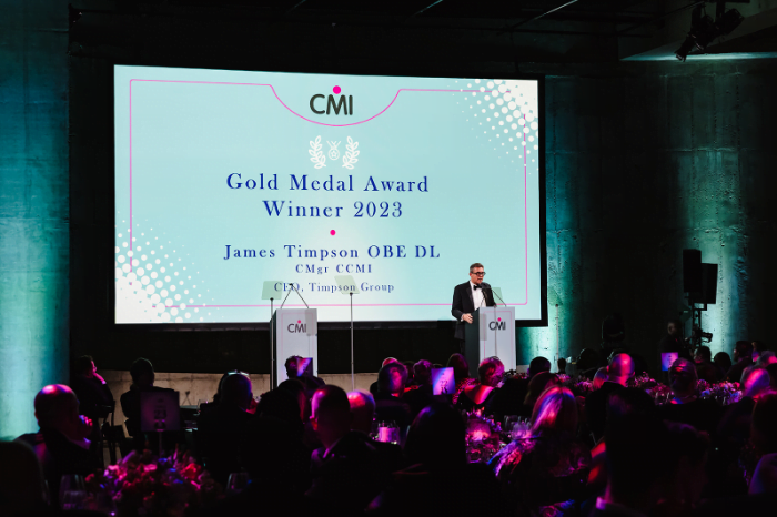 James Timpson Honored for outstanding leadership at CMI Awards Gala