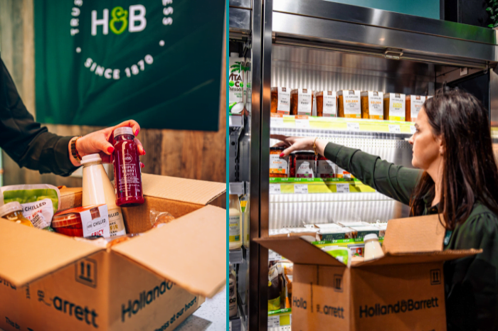 Holland & Barrett partners with Olio to fight food waste