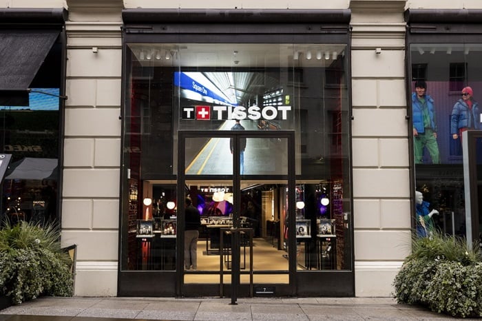 Tissot opens UK flagship store in Covent Garden