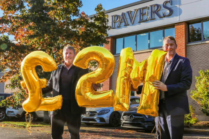 Pavers Foundation surpasses £2m in donations to good causes