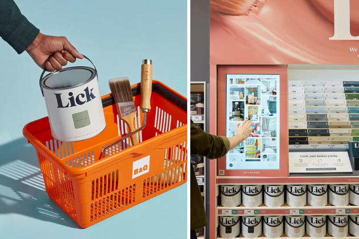 B&Q Welcomes Lick Paint to its stores with an interactive twist