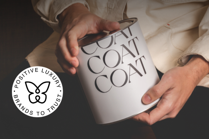 COAT Paints awarded the Positive Luxury Butterfly Mark