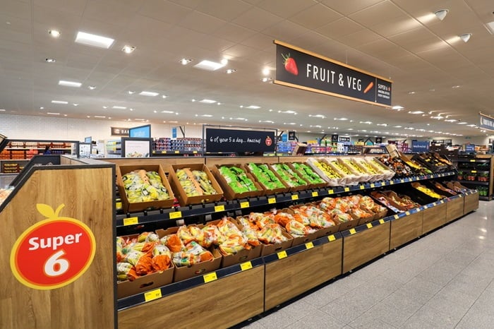 Aldi cuts prices on 45 fruit and veg products