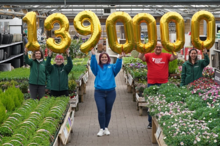 Dobbies raise £1.39m for teenagers and young adults living with cancer 