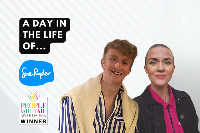 Sue Ryder: From Retailer of the Year to Grief Kind - An interview with Eddie and Bluebell on pride and progress