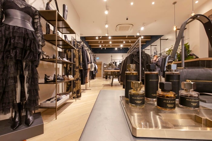 AllSaints joins Cribbs fashion line up