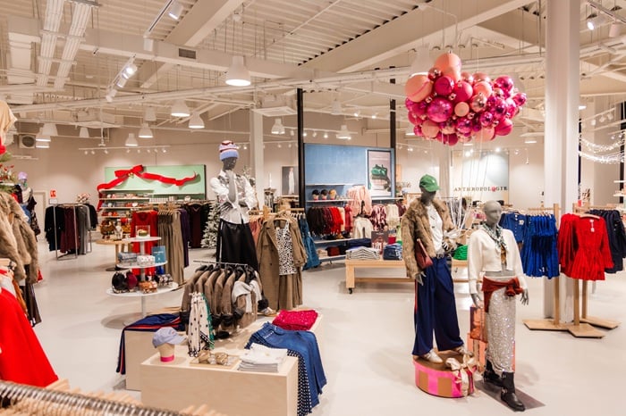 Anthropologie opens first store in north west at Liverpool ONE