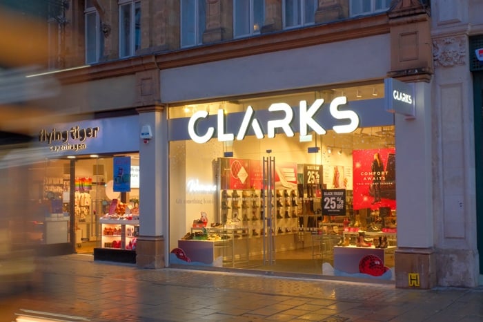 Clarks unveils new look West End store