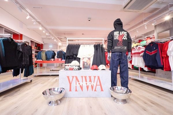 Liverpool FC opens Oxford Street store